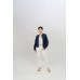 Denim Button Up Loose Bomber Jacket